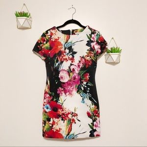 Sandra Darren Floral Dress